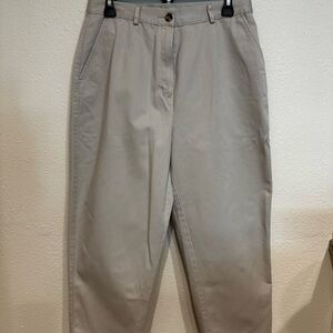 L.L. Bean Women's Khaki Tan Capris